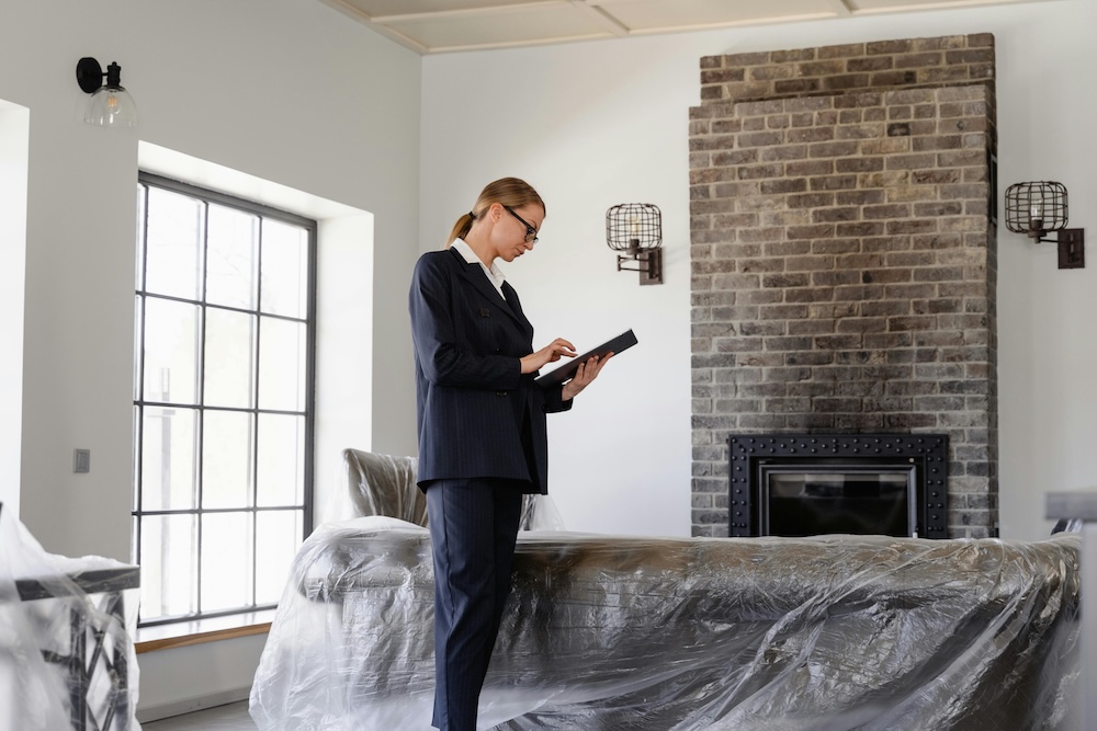 Property Manager doing a Pre-move-in Check